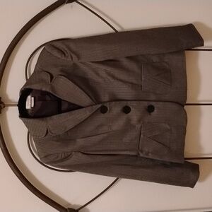 Van Heusen Stretch Blazer Jacket Gray Size XS